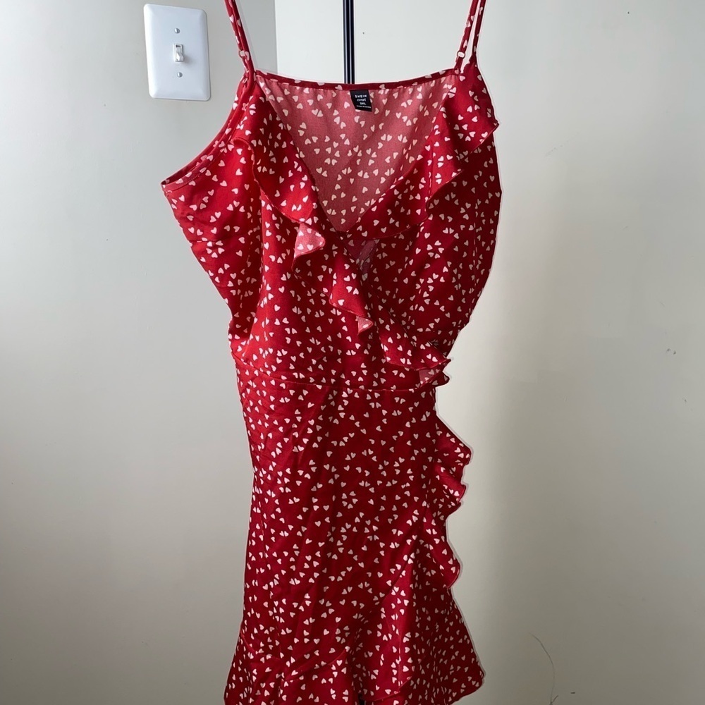 SHEIN Heart Print Dress